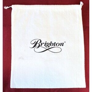 Brighton Dustcover For Handbag -- Approx 14x16" -- Drawstring